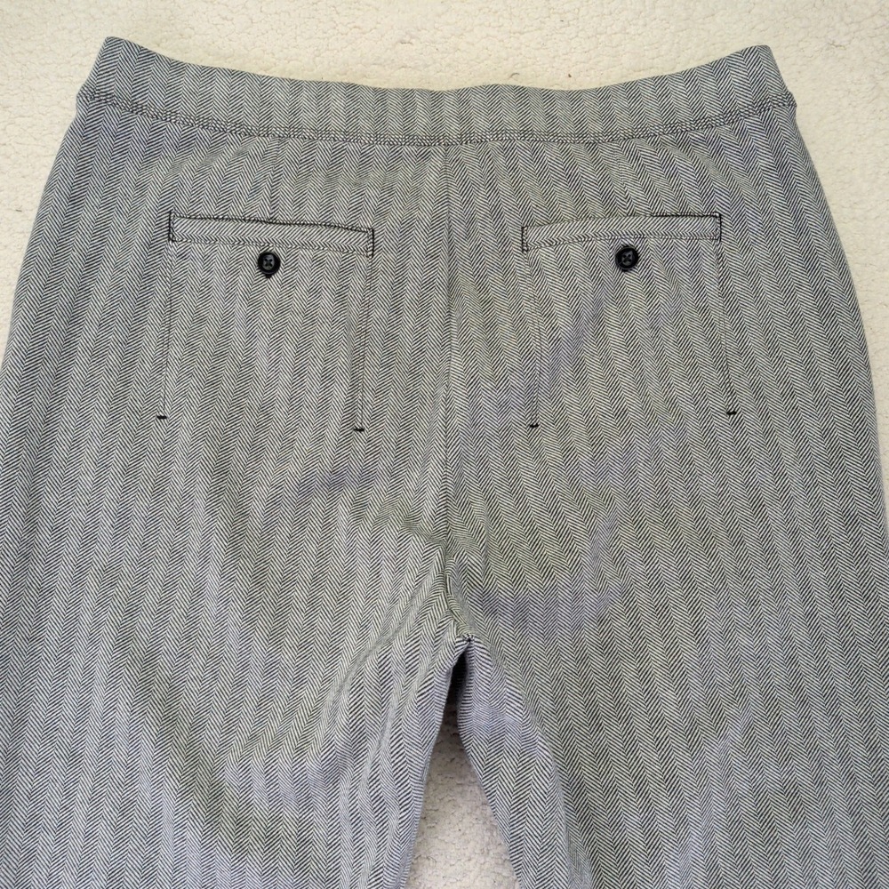 Duluth Trading Noga Cotton Slim Leg Ankle Chino Pants Size XXL Herringbone 30807 - Picture 8 of 9